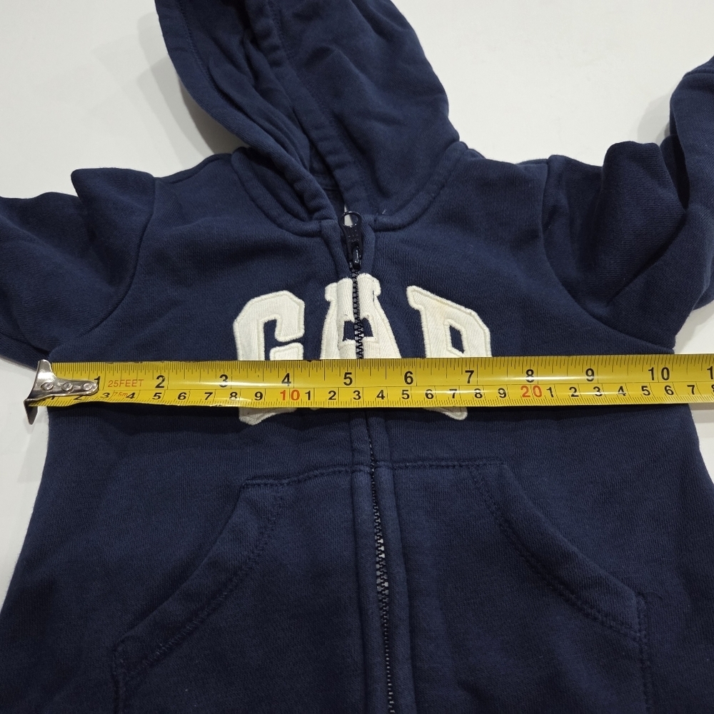 GAP Baby Navy Logo Jumpsuit Sz.6-12 - Picture 3 of 6